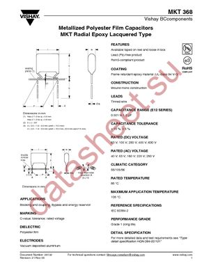 BFC236821565 datasheet  